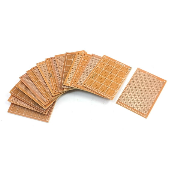 Unique Bargains 20Pcs Electronic DIY Prototype Printed Paper PCB Circuit Board 2.75" x 2"