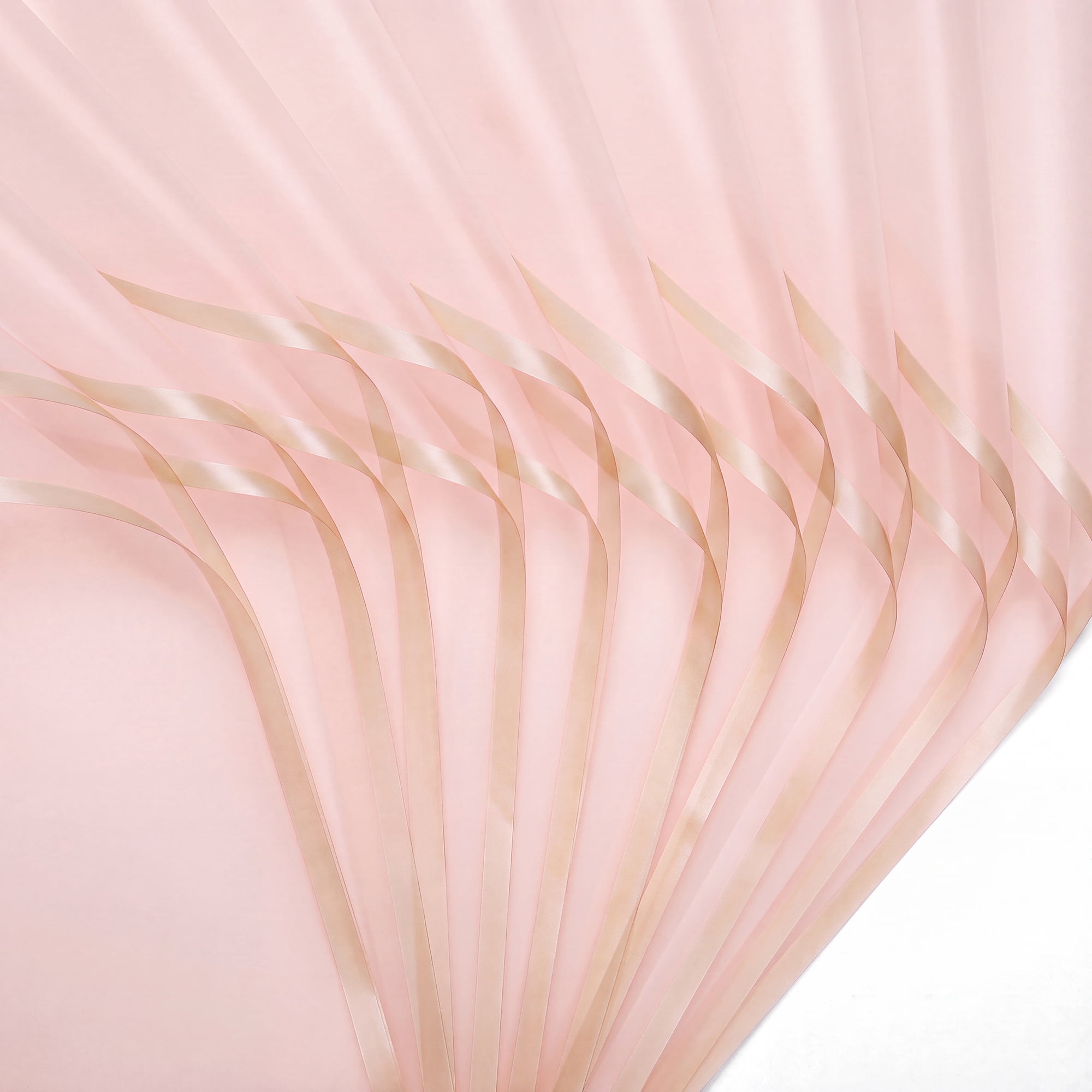 Unique Bargains 20Pcs Waterproof Luxury Matte Gift Wrapping Paper Sheets Pink 22" x 22"