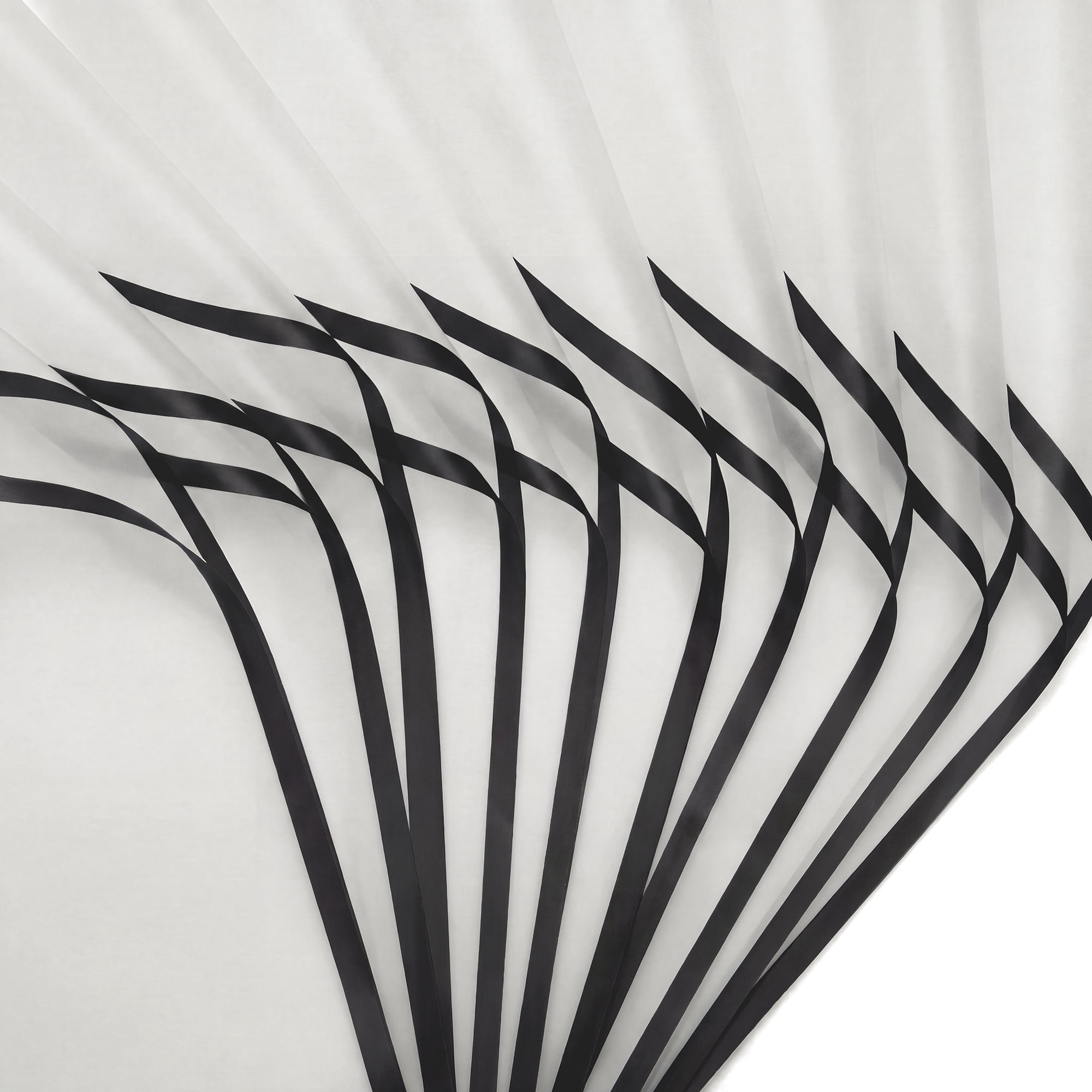 Unique Bargains 20Pcs Waterproof Matte Gift Wrapping Paper Sheets White Black 22" x 22"