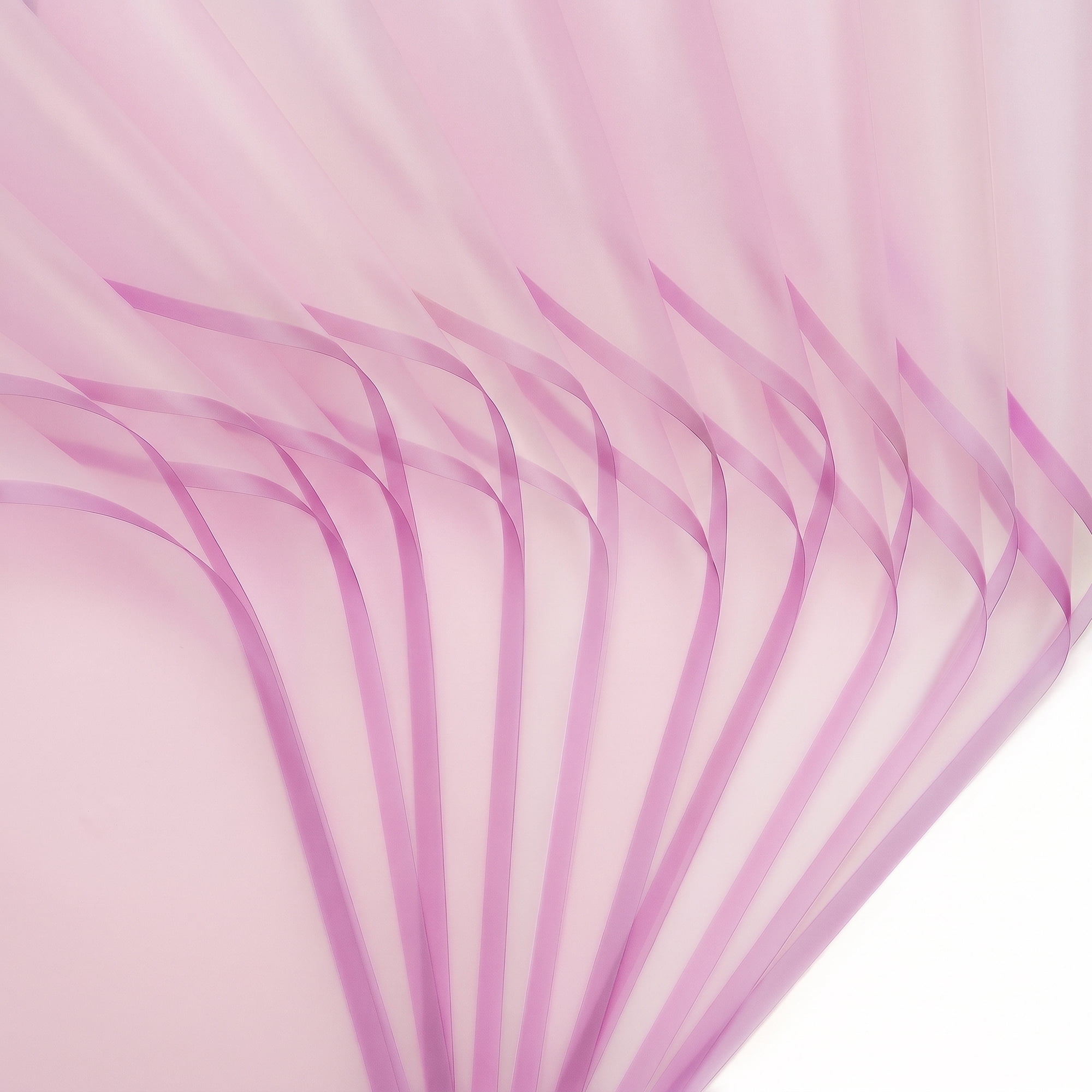 Unique Bargains 20Pcs Waterproof Solid Color Wrapping Paper Light Purple 22.4" x 22.4"