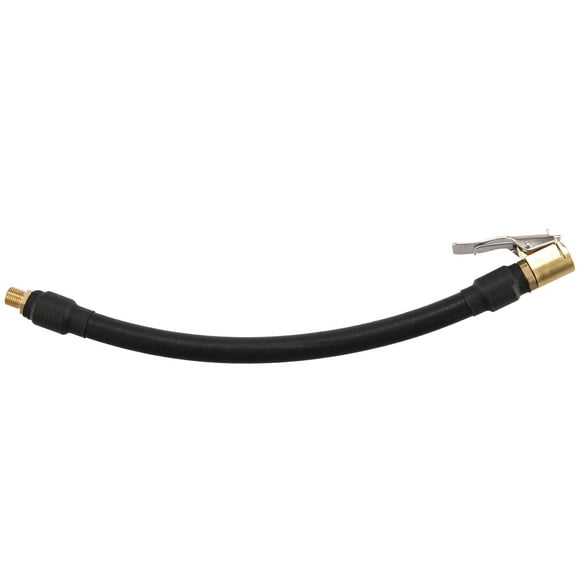 Unique Bargains 20cm 8" Tire Valve Stem Extension Inflator Extension Hose Universal Fit for Car Bicycle Quick Connect