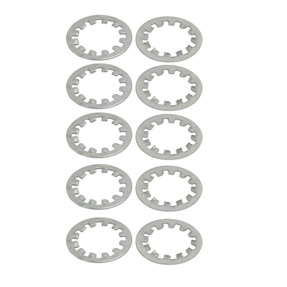 Unique Bargains 20mm Inner Dia Carbon Steel Zinc Plated Internal Tooth Lock Washer 10pcs
