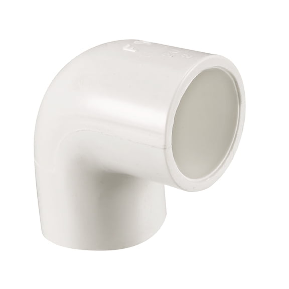 Unique Bargains 20mm Slip 90 Degree Pipe Fitting Elbow Coupling Connectors 10Pcs