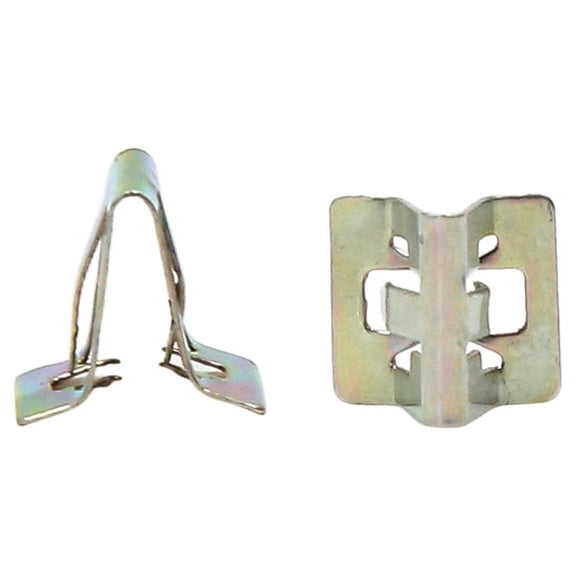 Unique Bargains 20pcs 6mm Car Auto Card Buckle Hole Trim Boot Rivets Clips Bronze Tone