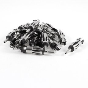 Unique Bargains 20pcs Car Auto Radio Antenna Male Plug Connector Adapter Solder