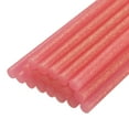 thumbnail image 1 of Unique Bargains 20pcs Hot Melt Glue Gun Sticks,100mm x 7mm for Most Glue Gun,Glitter Light Red, 1 of 6