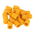 thumbnail image 1 of Wheel Lug Nut Bolt Cylindrical Shape Exterior Rims Tire Nut Screws Dust Cap Cover Nut Protection Yellow 20pcs 17mm, 1 of 7