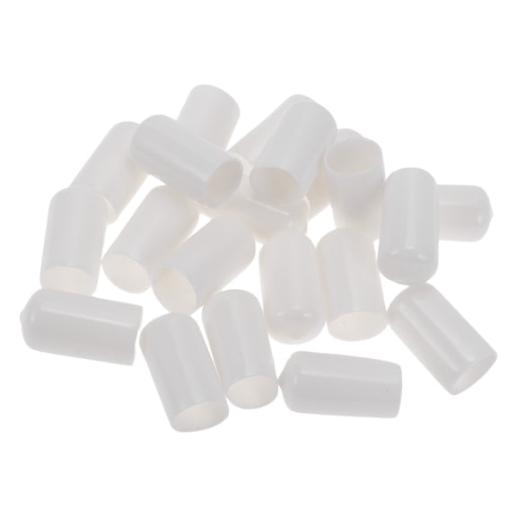 Unique Bargains 20pcs 21mm Outer Wheel Lug Nut Bolt White