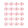 thumbnail image 1 of Unique Bargains 20pcs Small Flower Hair Clips Mini Flower Hair Clips for Girls Rhinestone Mini Flower Hairpin Light Pink, 1 of 7