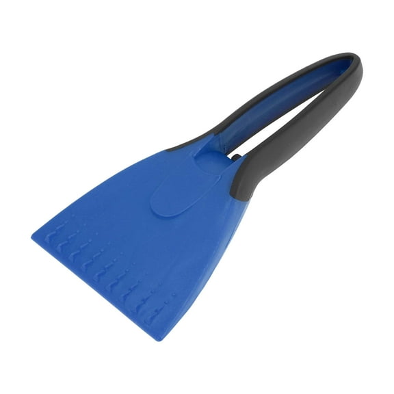 Unique Bargains 21x9.5cm Universal Car Ice Scraper SUV Snow Frost Remover for Car Truck RV Windscreen Side Window Blue