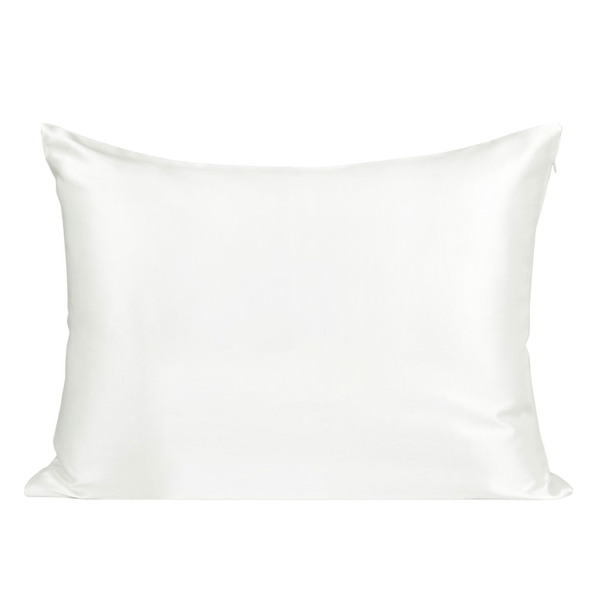 Unique Bargains 22 Momme 100% Silk Pillowcase White Standard