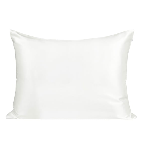 Unique Bargains 22 Momme Silk Pillow Case King Size Undyed White