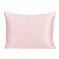 thumbnail image 1 of Unique Bargains 22 Momme Silk Pillowcase Queen Size Pink, 1 of 8