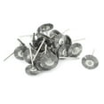 thumbnail image 1 of Unique Bargains 22 Pcs 2.3mm Round Shank 1" Diameter Wire Polishing Buffing Buffer Wheel, 1 of 1