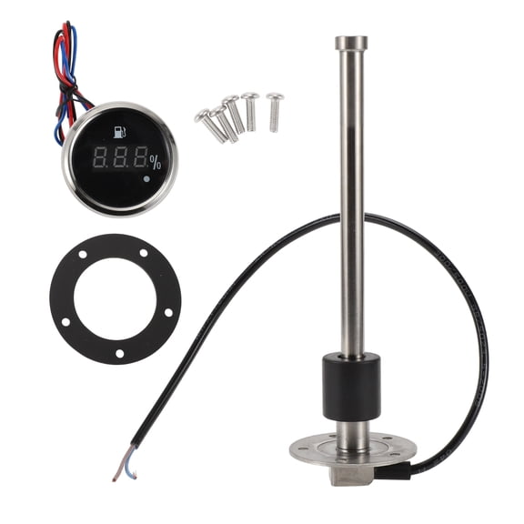 Unique Bargains 225mm Length Fuel Sending Unit and Gauge Kit Boat Fuel Sending Unit Marine Fuel Sender Unit Metal 1 Set 240-33 Ohm