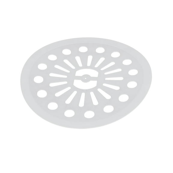Unique Bargains 22cm Dia Plastic Semi Automatic Washing Machine Cap Cover White