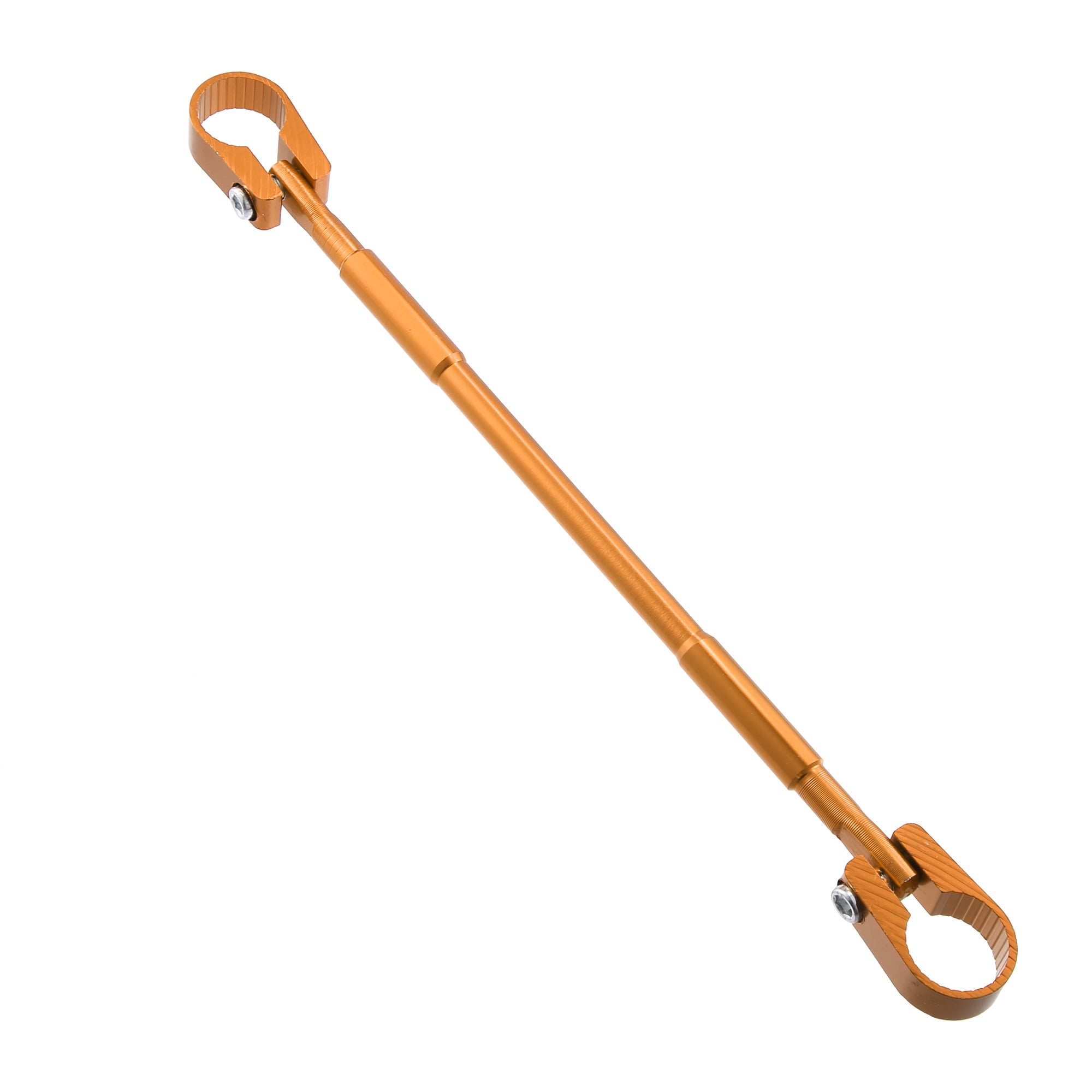 Unique Bargains 22mm Aluminum Alloy Motorcycle Balance Bar Crossbar Handlebar Reinforce Lever Accessories Gold Tone