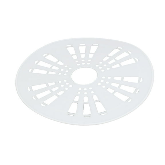 Unique Bargains 23.5cm Dia Plastic Semi Automatic Washing Machine Cap Cover White