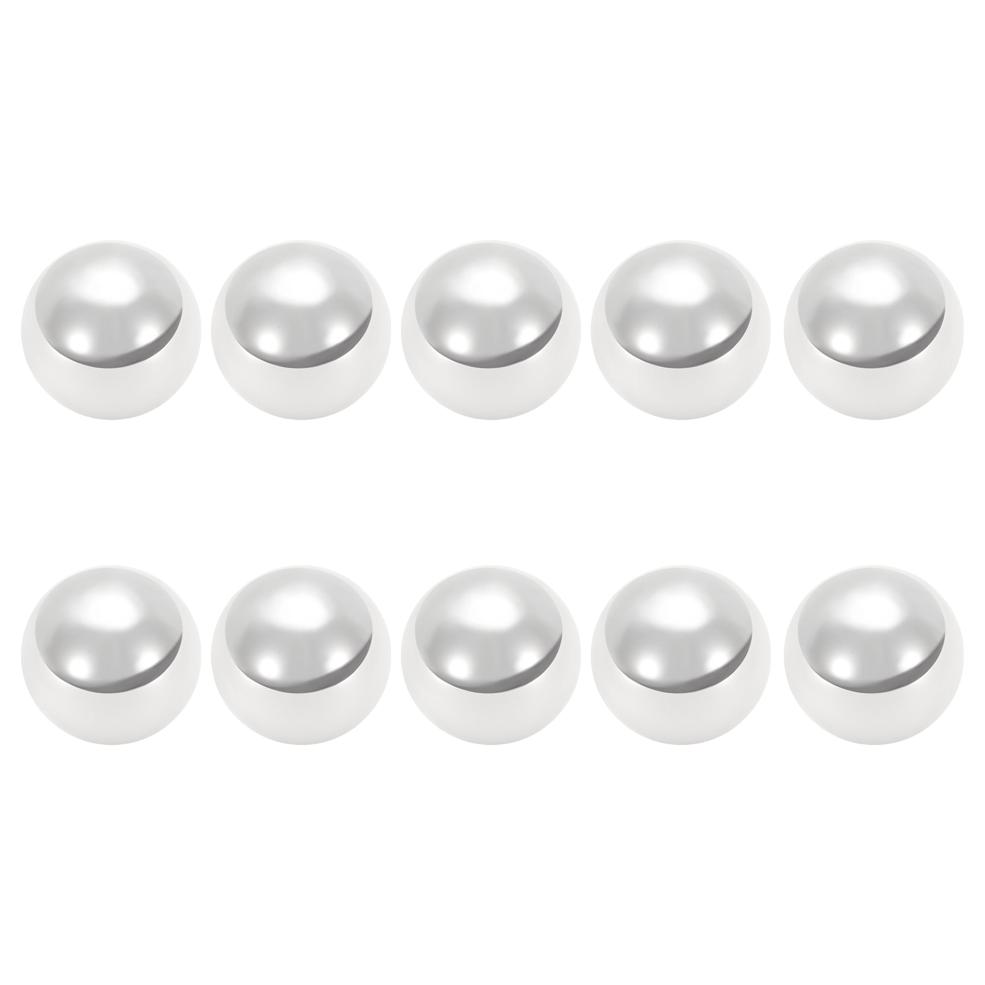 Unique Bargains 23.8mm Bearing Ball Bearing Steel G100 Precision Ball Silver Tone 10 Pcs