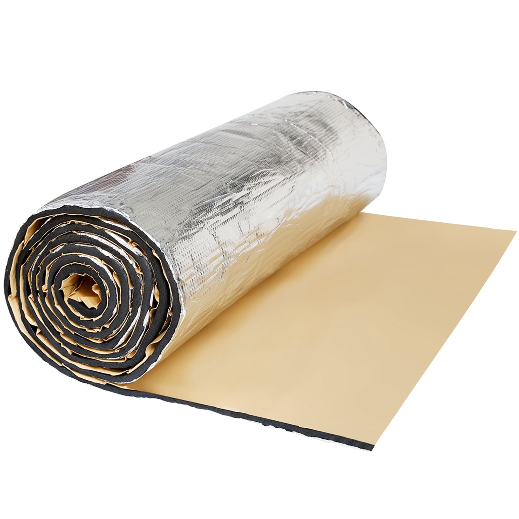 Unique Bargains 236mil 10.76sqft Car Sound Deadener Heat Insulation Dampening Mat 79" x 20"