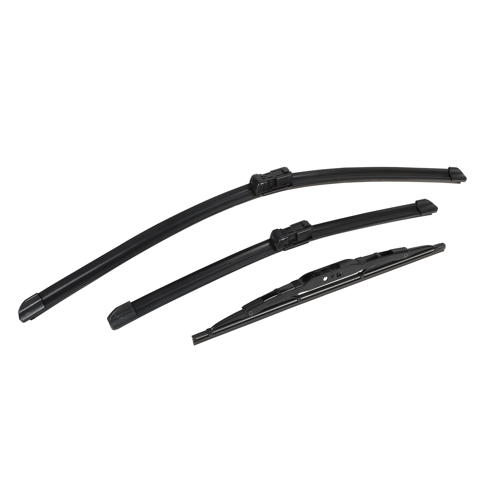Unique Bargains 24 Inch 17 Inch 13 Inch Front Rear Windshield Wiper Blade Replacement Set
