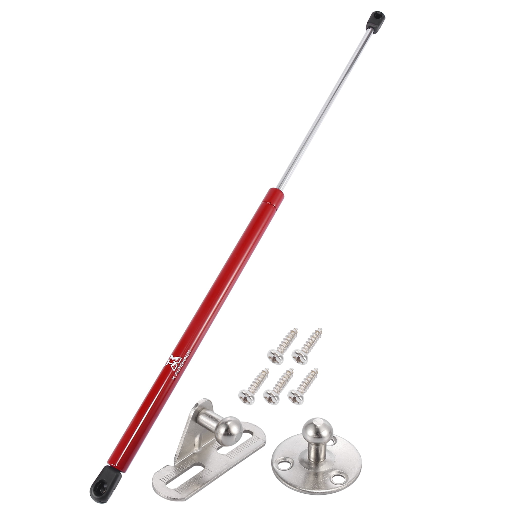Unique Bargains 24 Inch 392N/88Lbs Gas Struts Lift Supports Lid Stay Red Car RV Cabinet
