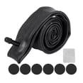 thumbnail image 1 of Unique Bargains 24"x1 3/8" Bike Tube Kit Valve Bicycle Inner Tube with Metal Cleaning Rasp  Round Patches for Cycling, 1 of 6