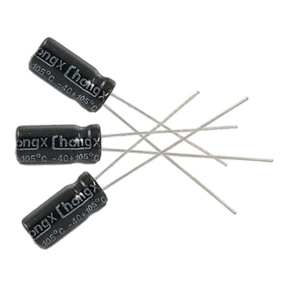 Unique Bargains 25 Pcs 4.7uF 50V 105C Radial Electrolytic Capacitor 5x11