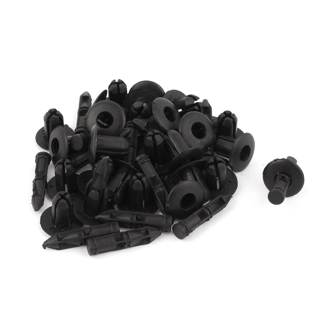  50 Trim Panel Clips Black Nylon Compatible with Ford N807943-S  Mustang : Automotive