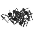 thumbnail image 1 of Unique Bargains 25 Pcs Fender Liner Rivet Compatible for BMW X1 2013-2023 Durable Plastic Black, 1 of 7