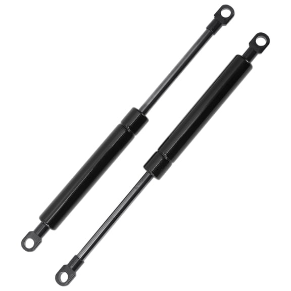 Unique Bargains 250mm/9.84" Gas Struts 200N Gas Springs Black Carbon Steel 2 Pcs RV Car Toolbox Lid Storage Box Cover Cabinet Door Cover