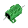 thumbnail image 1 of Unique Bargains 25W 600 Ohm 5% Wirewound Aluminum Housed Power Resistor Green, 1 of 1