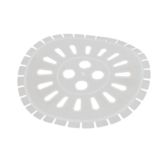 Unique Bargains 25cm Dia Plastic Semi Automatic Washing Machine Cap Cover White