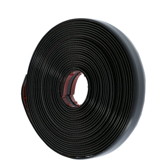 Unique Bargains 25ft Car Truck RV Door Window Bumper Side Body Trim Strip Scratch Proof Protector Strip 1" 25mm Black