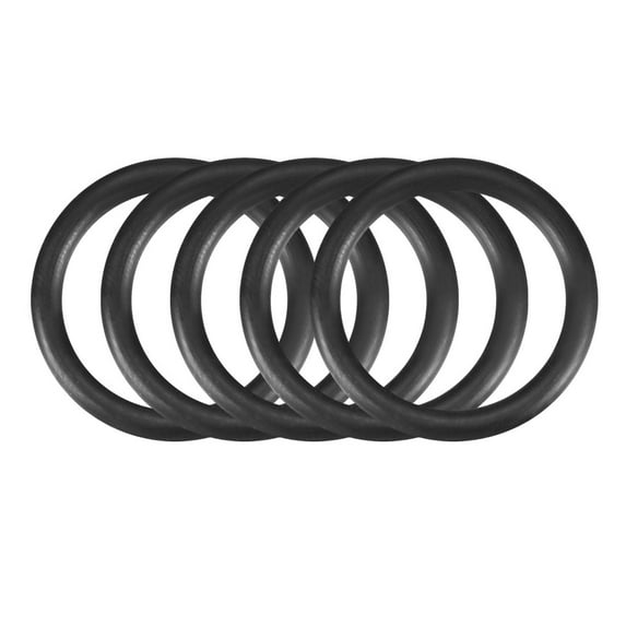 Unique Bargains 25mm Outside Dia. Mechanical Rubber O Ring Oil Seal Gaskets Black 5 Pcs