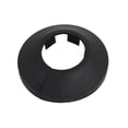 thumbnail image 1 of Unique Bargains 25mm Plastic Wall Flange Radiator Water Pipe Cover Black, 1 of 4