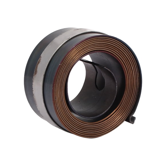 Unique Bargains 25mm Width Auto Reset Drill Press Quill Feed Return Coil Spring Gray