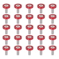 thumbnail image 1 of Unique Bargains 25pcs Red M6x1.0 Bumper Mudguard Washer Bolts Engine Bay Dress up Screw Fastener, 1 of 6