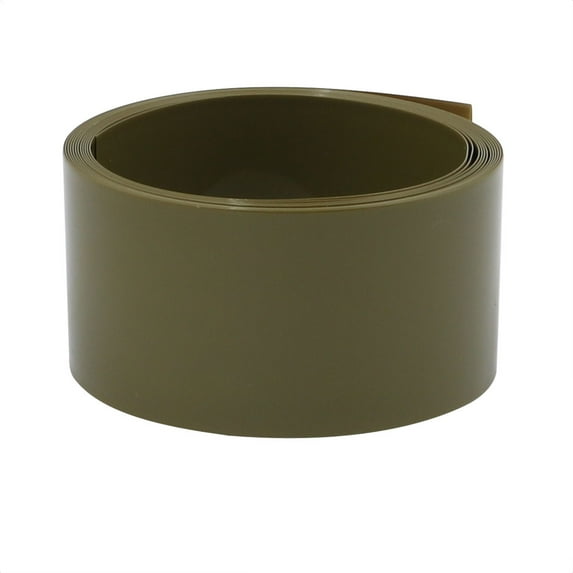 Unique Bargains 29.5mm Flat Width 2M Long Heat Shrinkable Tube Army Green for 18650 Battery