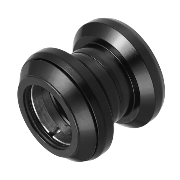 Unique Bargains 29.6mm Threadless Bicycle Headset Combo Bike Threadless External Headset Sealed Cartridge Bearings Black