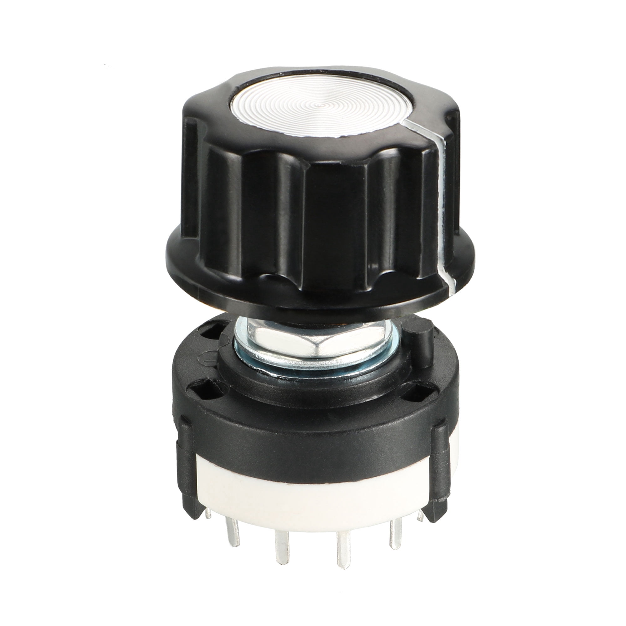 Unique Bargains 2P6T 2 Pole 6 Throw 1 Deck Band Selector Rotary Switch ...