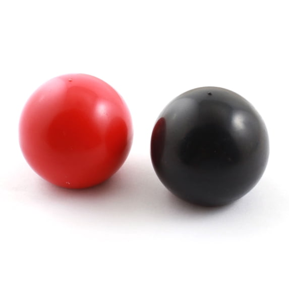 Unique Bargains 2PCS 40mm Height 40mm Dia M12 Thread Black Industrial Handgrip Ball Knob