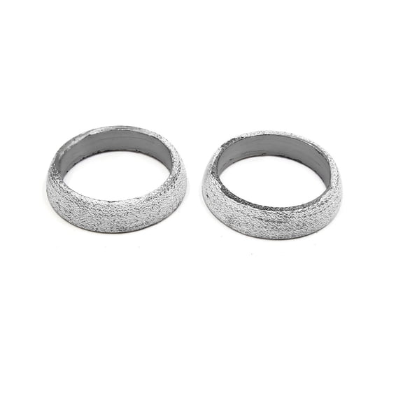 Unique Bargains 2PCS 60mm Inner Dia Car Exhaust Test Pipe Header Manifold Downpipe Donut Gasket