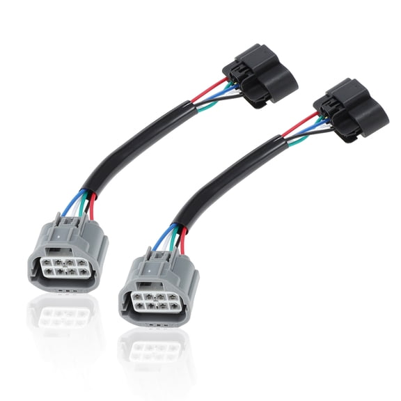 Unique Bargains 2PCS HID to Halogen Headlight Wiring Harness Adapter for GMC Acadia 3.6L 2007-2012 Headlamp Swap Harness Left Driver & Right Passenger Side Replace 22938889/22938888