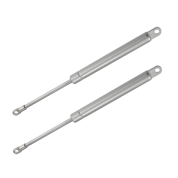 Unique Bargains 2Pcs 10 Inch 13Ib/58N Silver Tone Lift Supports Struts Shocks Gas Spring Universal for RV Car Truck Boat