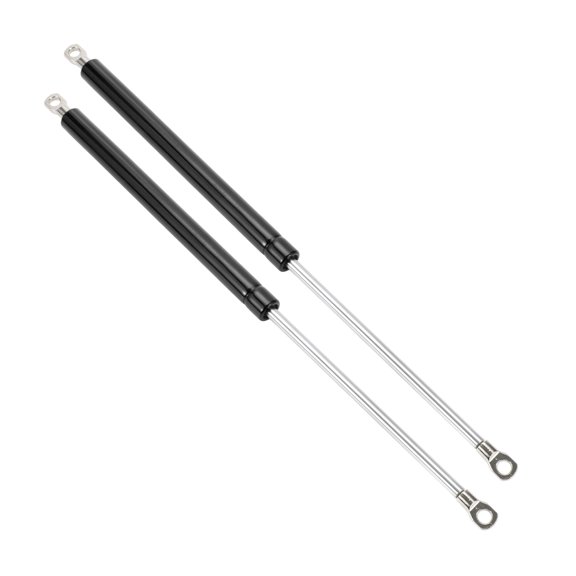Unique Bargains 2Pcs 100Ib/445N/44.5kg 17inch/430mm Lift Supports Struts Gas Spring Black