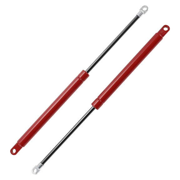 Unique Bargains 2Pcs 111Ib/500N/50kg 15"/380mm Lift Supports Struts Gas Spring Metal Red