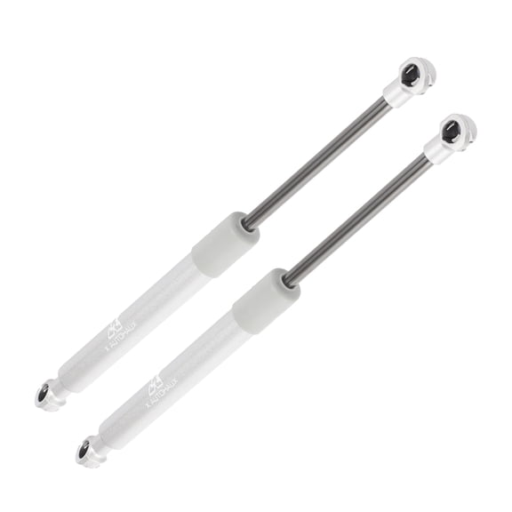 Unique Bargains 2Pcs 12 Inch 45 Lbs/ 200N Silver ToneLift Supports Struts Shocks Gas Spring Universal for Car Truck Boat