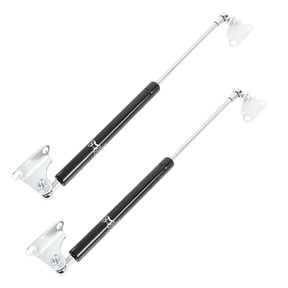 Unique Bargains 2Pcs 15" 400N/100LB Black Universal Lift Supports Struts Shocks Gas Spring Replacement for Car Boat RV