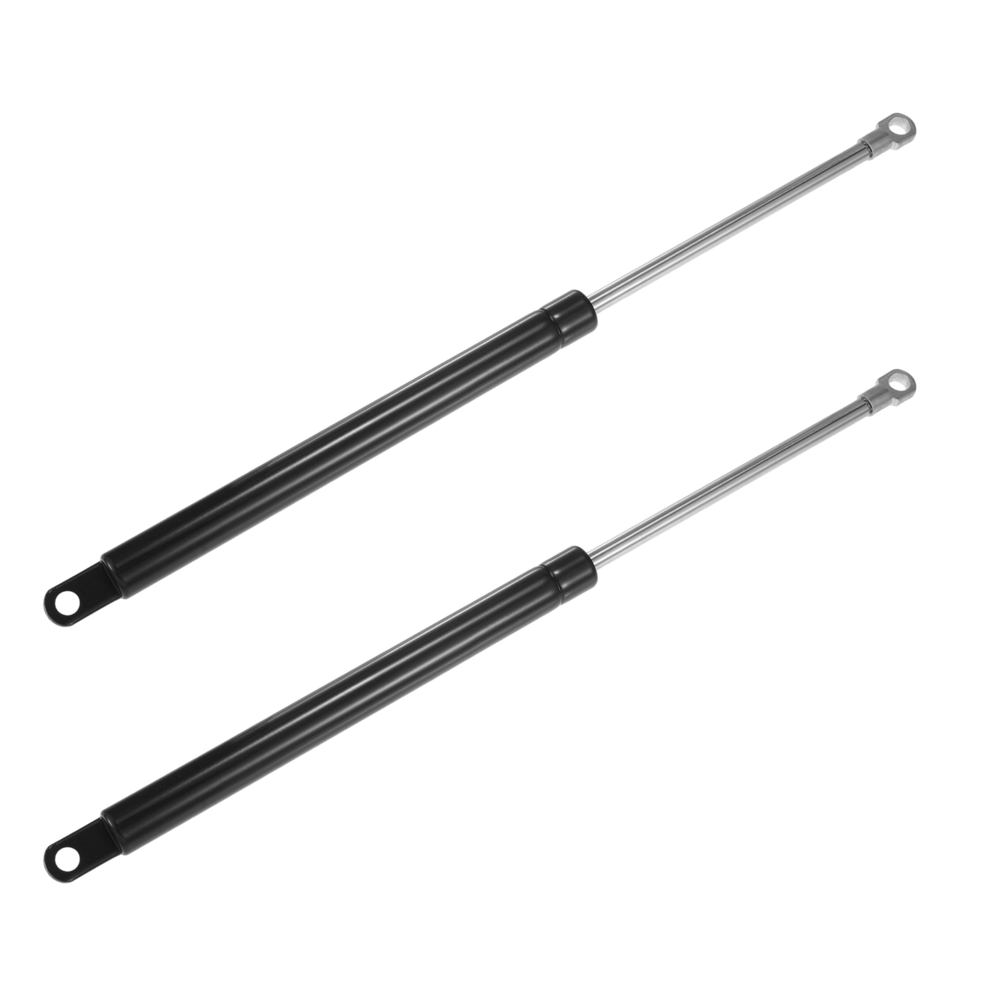 Unique Bargains 2Pcs 15inch Lift Supports Struts Gas Spring for Car 45Ib/200N Black